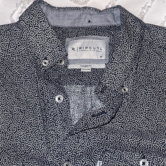 Mens rip curl button up shirt - Picture 2 of 4